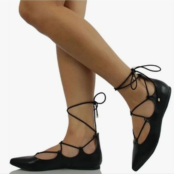 BRAND NEW CITYCLASSIFIED HEAT-S WOMEN"S POINTED TOE FAUX SUEDE FLAT SHOE - Picture 15 of 15